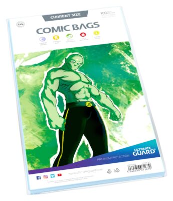 Ultimate Guard Comic Bags Current Size (100) 175×268 mm
