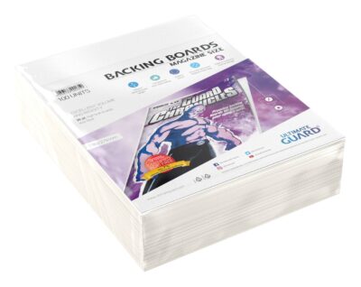Ultimate Guard Comic Backing Boards Magazine Size (100) 218×279 mm