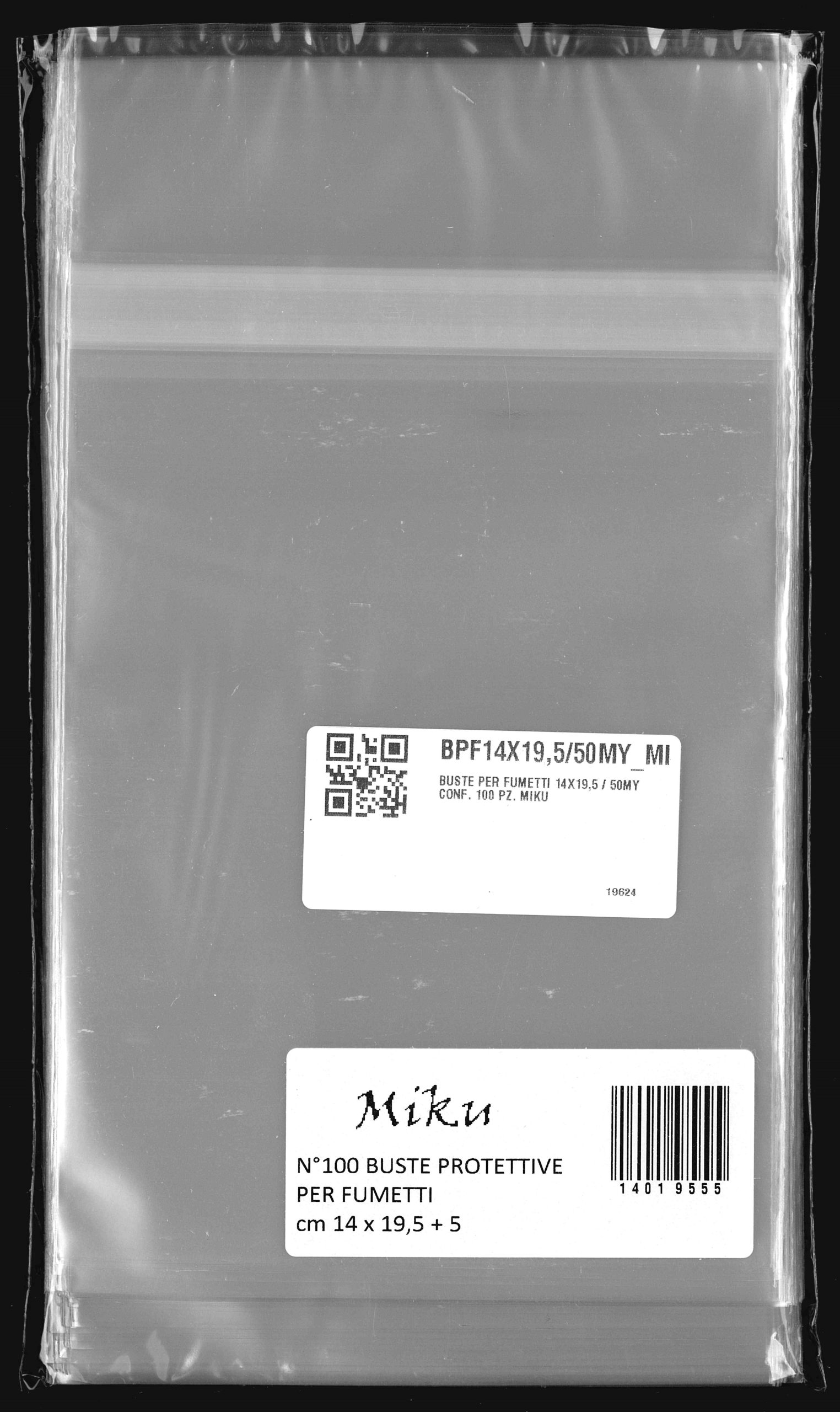 Buste Protettive per Fumetti 140x195 mm (50my) Buste Protettive per Fumetti 140x195 mm (50my)