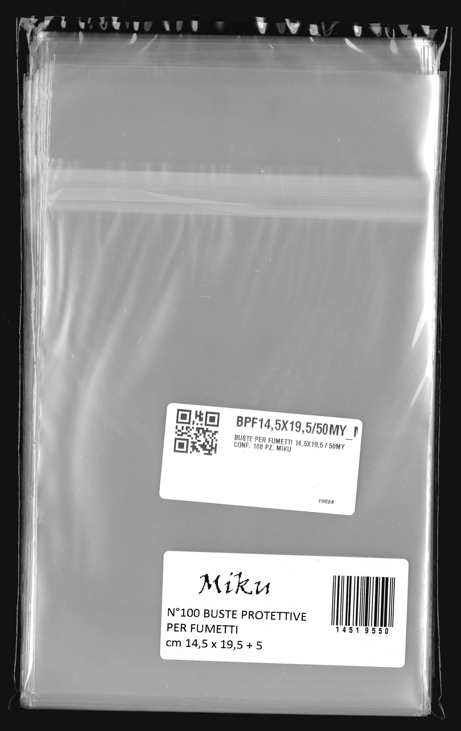 Buste Protettive per Fumetti 145x195 mm (50my) Buste Protettive per Fumetti 145x195 mm (50my) - immagine 2