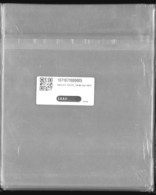 Buste protettive per Dischi 45 giri 100 micron