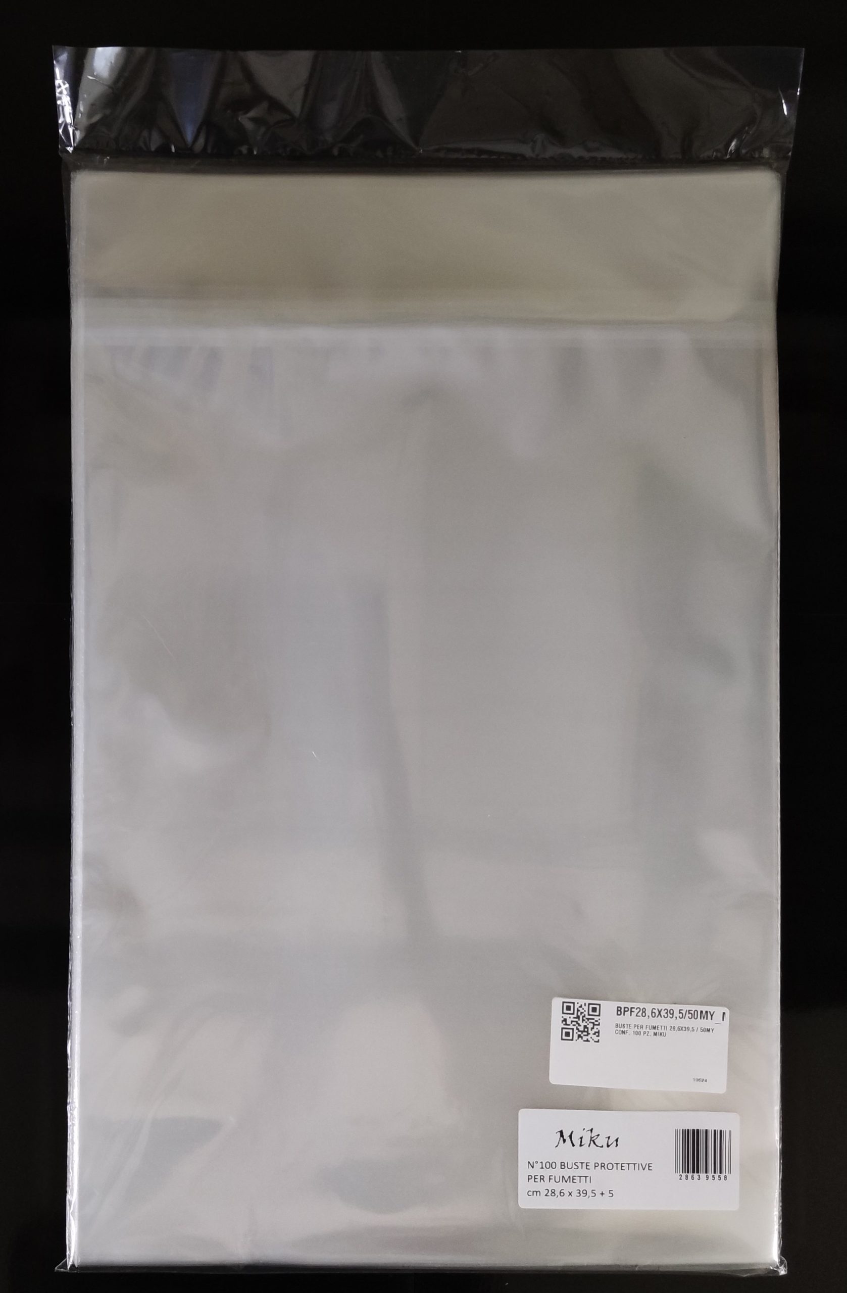 Buste per Vittorioso e Corriere dei Piccoli 286x395 mm (50my) Buste per Vittorioso e Corriere dei Piccoli 286x395 mm (50my)