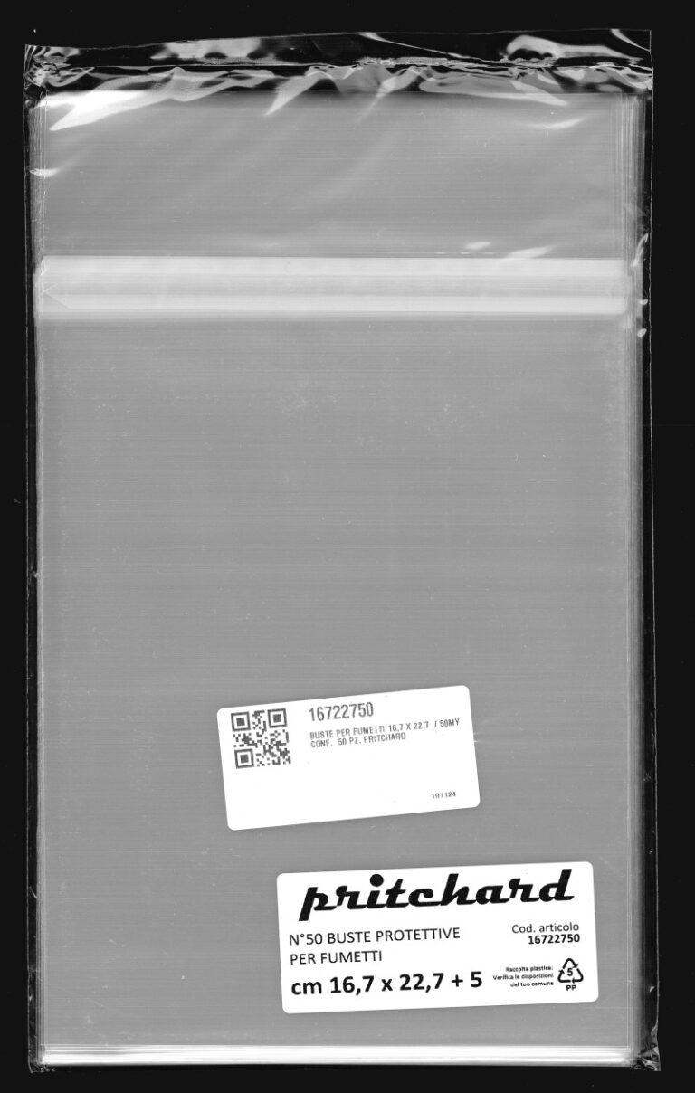 Buste Protettive per Fumetti 167×227 mm (50my)