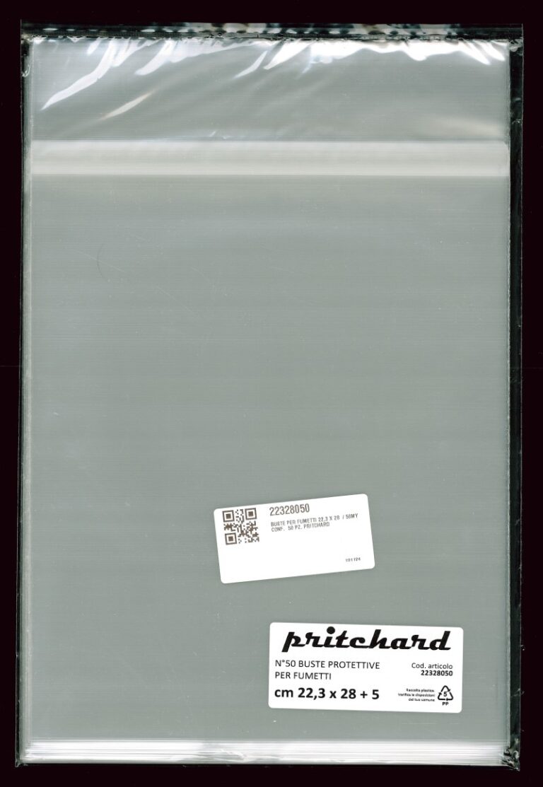 Buste Protettive per Fumetti 223×280 mm (50my)