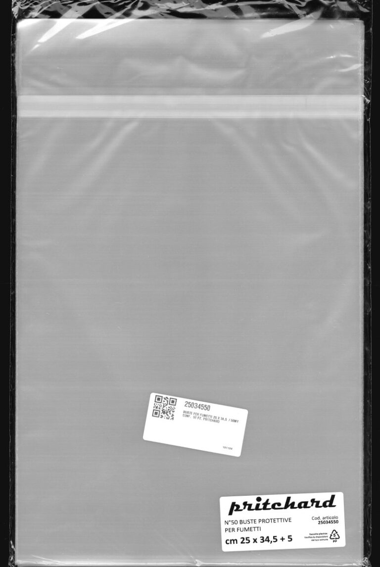 Buste Protettive per Fumetti 250×345 mm (50my)